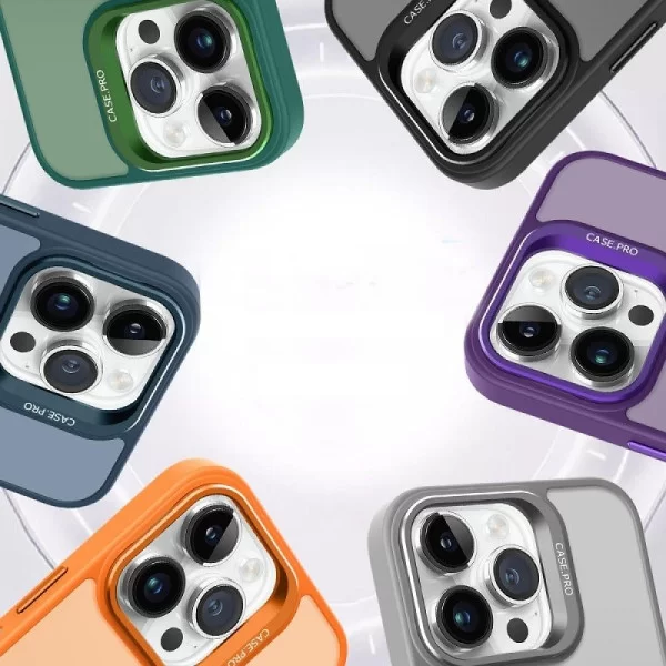 Чехол Screen Geeks Magsafe+Lens Iphone 14 Pro [Orange]